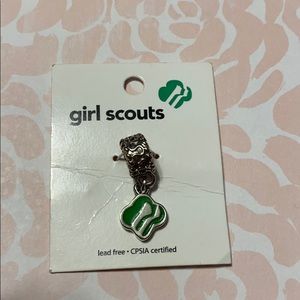 Girl Scout Bracelet charm is not by pandora but